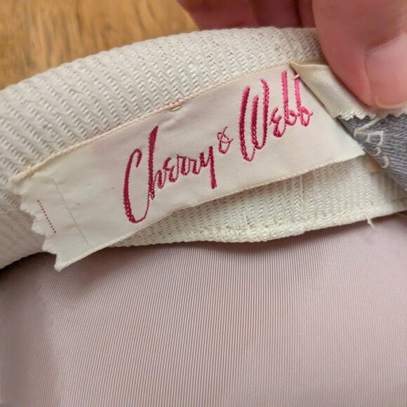 SUPER RARE! Vintage Yves Saint Laurent 1950s/ 60s Fascinator Hat - Picture 16 of 16